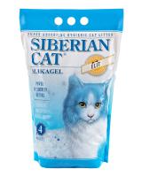 Сибирская кошка наполнитель силикагелевый для кошек "Элита", синие гранулы