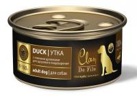 Clan De File консервы для собак, утка