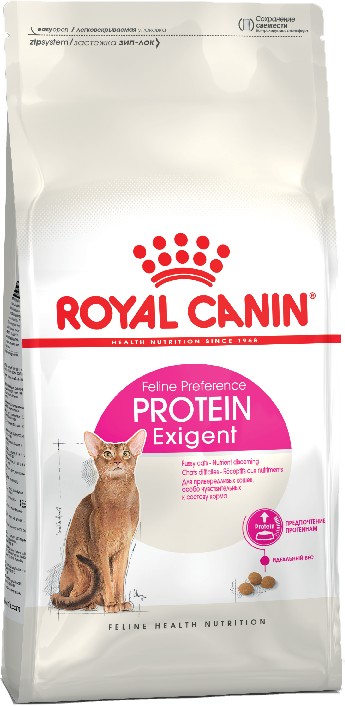 Royal Canin Exigent 42 Protein Preference для привередливых кошек, особо чувствительных к составу корма