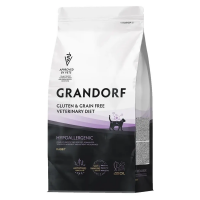 GRANDORF Veterinary Diet Cat Hypoallergenic ветеринарная диета для кошек при пищевой аллергии, с кроликом