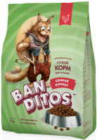 Banditos Сочная курица, сухой корм для взрослых кошек всех пород, с курицей