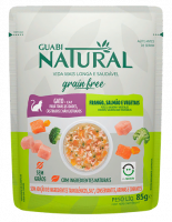 Guabi Natural Cat Grain Free пауч беззерновой для взрослых кошек курица, лосось и овощи