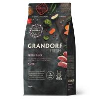 Уценка: Grandorf Fresh Cat Adult Duck&Sweet Potato Сухой корм для взрослых кошек, утка с бататом 2кг (Срок до 31.01.2026)