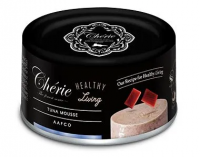 Pettric Cherie Healthy Living влажный корм для взрослых кошек мусс из тунца, консерва 80гр