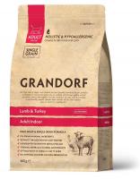 Grandorf Cat Lamb & Turkey Indoor Сухой корм для кошек, ягненок с индейкой