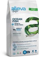 Alleva Holistic Adult Medium & Maxi Сухой корм для взрослых собак средних и крупных пород, с океанической рыбой, коноплей и алое вера