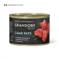 Grandorf Fresh Консервы для собак, паштет из ягненка