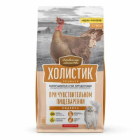 Деревенские Лакомства Премьер Сухой корм для кошек при чувствительном пищеварении, с индейкой