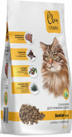 Clan Classic Senior-30/14 Сухой корм для пожилых кошек, курица, телятина