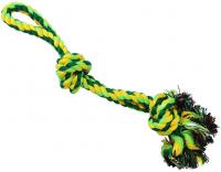 №1 Грейфер веревка плетеная с двумя узлами и ручкой, 40см