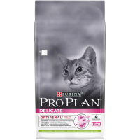 Pro Plan Delicate Opti Digest для кошек с чувствительной кожей и пищеварением, ягненок