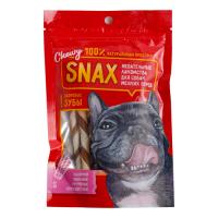 Chewy Snax Лакомство для собак мелких пород, косточка из жил крученые разноцветные, S, 12,5см, 10шт, 60гр