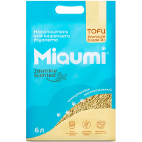 Miaumi Тофу комкующийся наполнитель для кошек с ароматом жасмина