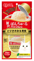 Inaba Ciao Pon Churu cуфле с куриным филе и морским гребешком, 35г*2шт