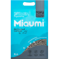 Miaumi Тофу комкующийся наполнитель для кошек с активированным углем
