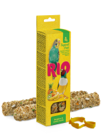 RIO палочки для волнистых попугайчиков и экзотов с тропическими фруктами 2*40гр