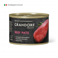 Grandorf Fresh Консервы для собак, паштет из говядины 