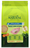 Guabi Natural Dog Adult сухой корм для взрослых собак мелких пород цыпленок и коричневый рис