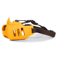 Rich Breed Намордник носорог, силикон, желтый