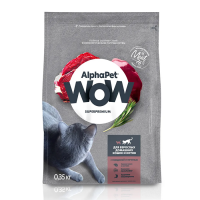 AlphaPet WOW с говядиной и печенью для домашних кошек