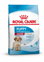 Royal Canin Medium Puppy корм сухой для щенков средних пород в возрасте от 2 до 12 месяцев