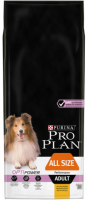 Pro Plan All Size Adult Performance для взрослых активных и рабочих собак всех пород, курица и рис