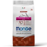 Monge Dog Speciality Extra Small корм для взрослых собак миниатюрных пород, ягненок с рисом и картофелем