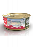 BLITZ Holistic корм для взрослых кошек, мясной паштет, телятина с почками