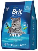 Уценка: Brit Premium Cat Kitten с курицей для котят (Срок)