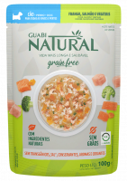 Guabi Natural Dog Grain Free пауч беззерновой для собак курица, лосось и овощи