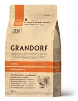 Grandorf Cat Turkey Sterilised Сухой корм для стерилизованных кошек, индейка