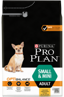 Pro Plan Small&Mini Adult, для мелких и карликовых пород, курица и рис
