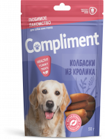 Compliment Колбаски из кролика для собак всех пород 50гр