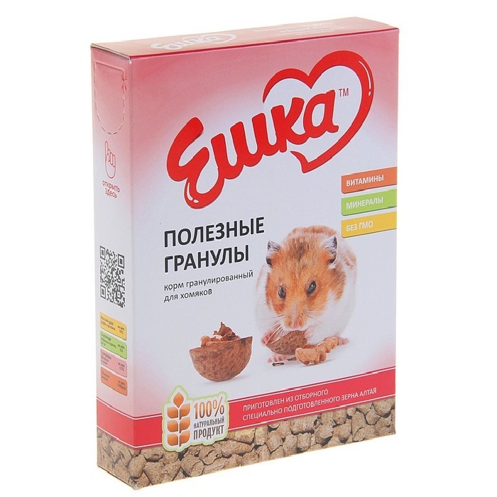 Ешка кормовая смесь для хомяков 450гр