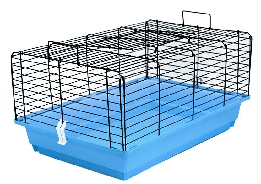 Клетка Кролик №1 для кроликов и морских свинок складная, 58*40*30см