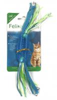Feline Clean Dental игрушка для кошек конфетка прорезыватель с лентами, резина