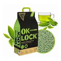Ok-Lock Наполнитель растительный, зеленый чай
