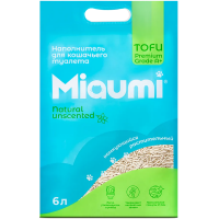 Miaumi Тофу комкующийся наполнитель для кошек без ароматизатора 