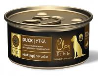 Clan De File консервы для собак, утка