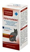 Гепатолюкс для профилактики и лечения печени, у кошек 20таб