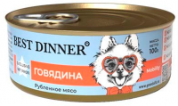 Best Dinner Exclusive Vet Profi Mobility консервы для собак, говядина