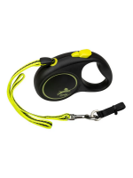 Flexi Fun Neon Тросовый поводок рулетка для маленьких собак,  XS, 3м/8 кг