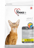 1st Choice беззерновой Сухой корм для кошек Hypoallergenic, утка