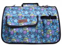 Lion Сумка-переноска для животных с карманами, размер 2, 40x27x26см