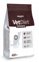 AlphaPet Vet Diet Urinary при заболеваниях нижних отделов мочевыводящих путей для кошек