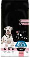 Pro Plan Large Adult Athletic для собак крупных пород, чувствительная кожа, лосось и рис