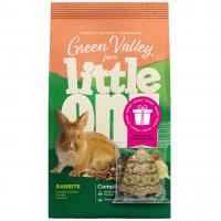 Little One зеленая долина из разнотравья для кроликов