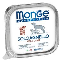 Monge Dog Monoprotein, влажный корм для собак, паштет из ягненка, консерва