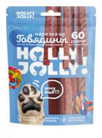 Holly Jolly! Лакомство для собак мелких пород, нарезка из говядины 60гр
