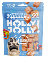 Holly Jolly! Лакомство для собак мелких пород, кусочки из курицы 60гр